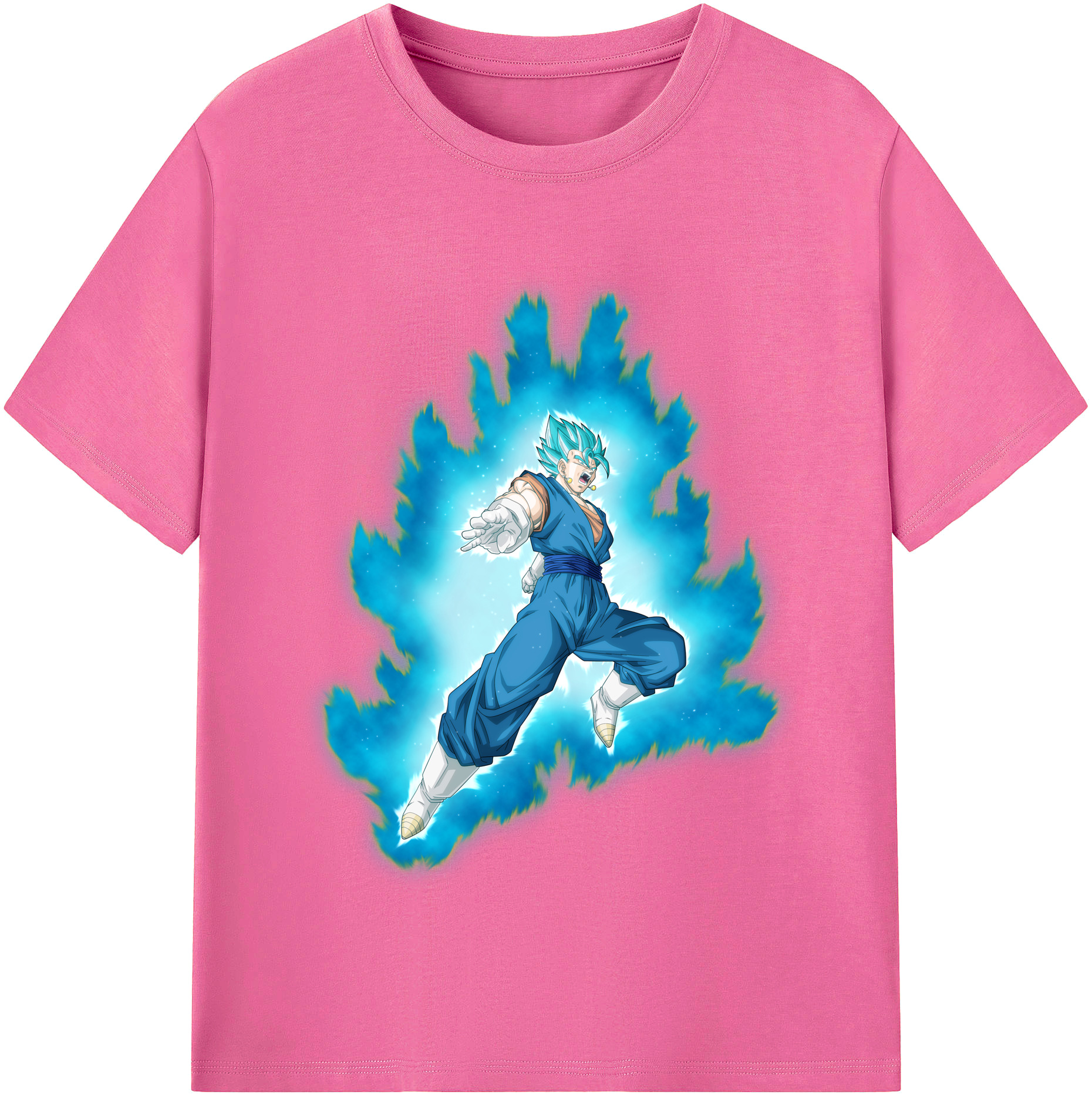 （画像用） ドラゴンボール ベジット DRAGON BALL Vegetto レディースカジュアルプリントTシャツ（綿100％）